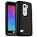 Aero Armor Protective Case for LG Leon - Black