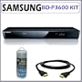 Samsung BD-P3600 - Blu-ray disc player - upscaling - Netflix, Pandora - black gloss