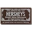 Nostalgic Hershey's Tin Sign : Milk Chocolate