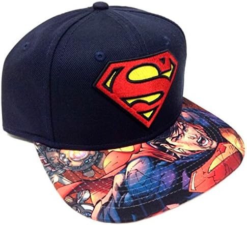 DC Comics Superman Sublimated Bill Snapback
