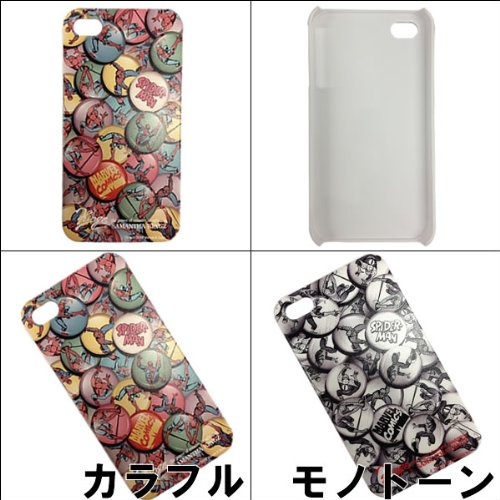 【2012年新作】サマンサキングズ iphone4 iphone4s ケース カバー アイフォン4s スパイダーマン (カラフル)