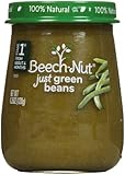 Beech-Nut Just Naturals Stage 1 Purees-Green Beans-4.25 Oz-10 Pack