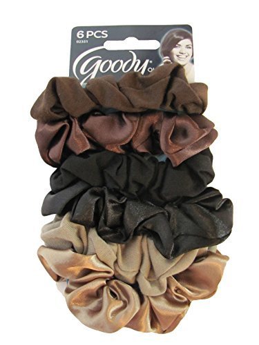Goody Ouchless Hair Scrunchies - 6 Pcs.