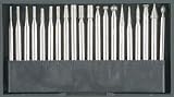 American Presto 19401 Diamond Burr Set, 20 Pieces