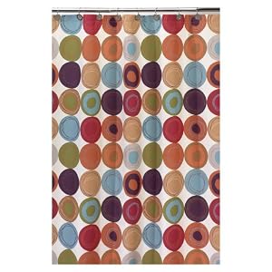 Creative Bath Dot Swirl Shower Curtain