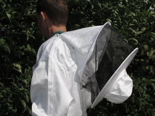 Beekeepers Bee Suit With Removable Round Hat Veil - MEDIUM