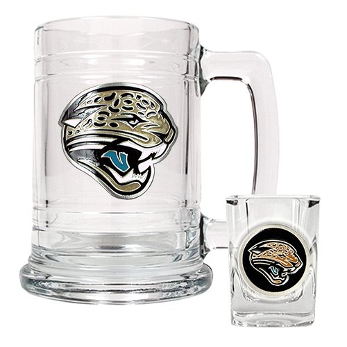 Jacksonville Jaguars Beer Mug And Shot Glass Boilermaker Set