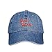 Prfcto Lifestyle Girl Gang Dad Hat- Denim Baseball Cap- Unisex