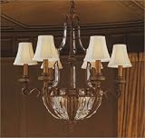 Elk Lighting Series of 2496/6+4 Trump Home Grand Salon Ten Light Chandelier in Antique Bronze with O