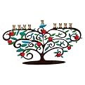 Tree of Life Menorah by Karen Rossi