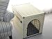 Pet Supplies : Dog Crates Mr. Herzher's Wicker Dog Crate Large, Natural with a Round Door