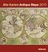 2010 Antique Maps Poster Calendar