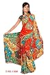 Gunjan Georgette Printed Casual Saree Sari Bellydance fabric