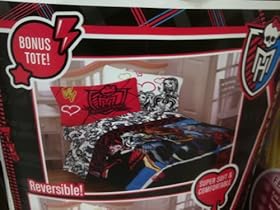 Monster High Full Comforter And Sheet Set Childrens Bedding
