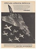 1977 British Aerospace Tornado Combat Aircraft Photo Print Ad