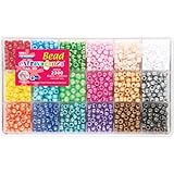 Beadery Bead Extravaganza Bead Box Kit, 19.75-Ounce, Pearl