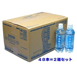 高濃度酸素水（30倍）「有酸素生活」５００ｍｌ×４８本