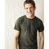 Anvil Organic Cotton Short Sleeve T-shirt Large - City Green