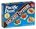 Pacific Pearl Smoked Oysters in Spring Water, 3.75-Ounce Cans (Pack of 12)