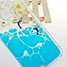 iPhone 6 Case, SwiftBox Floating Liquid Swimming Dolphins Hard Transparent Case for iPhone 6 4.7 inch + Free Screen Protector + Owl Phone Strap (Blue)