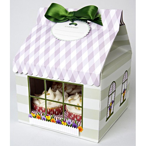 Meri Meri Flower Shop Large Cupcake Box, 3-Pack