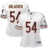 Chicago Bears Jerseys : Reebok NFL Equipment Chicago Bears #54 Brian Urlacher Ladies White Replica Football Jersey