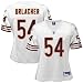Chicago Bears Jerseys : Reebok NFL Equipment Chicago Bears #54 Brian Urlacher Ladies White Replica Football Jersey
