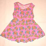 Toddler 2-piece Babydoll Swimwear Butterfly Print