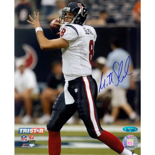 Matt Schaub Signed Autographed Houston Texans 8x10 Photo