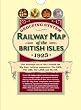 Railway Grouping System Map of the British Isles 1923 (Folded in a Wallet): Big Four Railway Companies GWR, LNER, LMS, SR