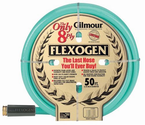 Gilmour 8 ply Flexogen Hose 5/8-Inch-by-50-Foot Green #10-58050
