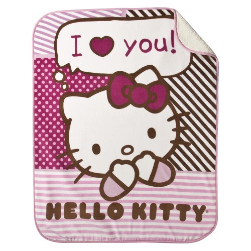 Hello Kitty Sherpa Throw