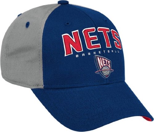 adidas New Jersey Nets Navy Blue-Gray Brotherhood Adjustable Hat