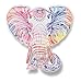 Elephant Head Watercolor Sticker for Cars Trucks Laptops RV Kayaks