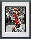 Dwyane Wade Miami Heat - NBA Framed and Matted Photo - 2011 NBA Finals Gm. 3 Spotlight Action - 20x24 Photo