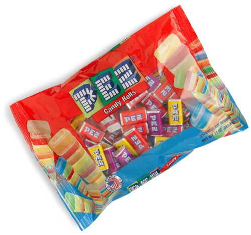 PEZ Mini Rolls, 11-Ounce Bags (Pack of 12) by PEZ