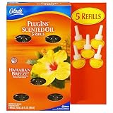 Glade PlugIns Scented Oil - Hawaiian Breeze, 5-Pack