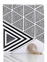 O'Neill Kunstleder Geldb&ouml;rse Wallet GEOMETRIC Wei&szlig;