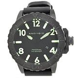 Android Mens Transocean 52 Swiss Quartz Rubber Strap Watch