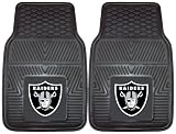 Nifty 8774 NFL-Oakland Raiders Vinyl Universal Heavy Duty Fan Floor Mat
