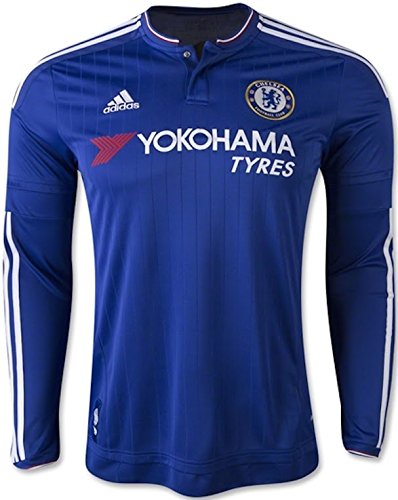 Adidas Chelsea FC Home Long Sleeve Jersey-CHEBLU