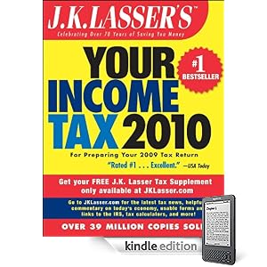 J.K. Lasser's Your Income Tax 2010: For Preparing Your 2009 Tax Return