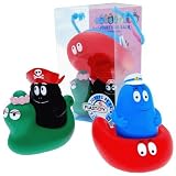 Plastoy - 80502 -  Jouet De Bain-Barbouille Pirate, Barbibul Marin, Barbidur Hors-Bord, Barbalala Bateau