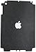 LUVVITT® SILVERBACK (TM) Protective Back Skin for iPad MINI - (Leather Look Pattern) Black (with BONUS Screen Protector)