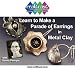 Learn to Make Earrings with Metal Clay and PMC