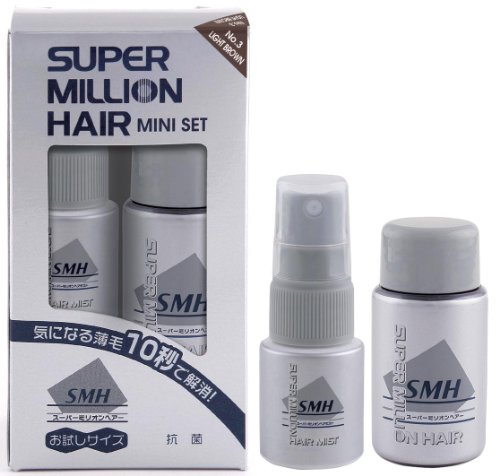 スーパーミリオンヘアー ミニセット (スーパーミリオンヘアー5g + スーパーミリオンヘアミスト15mL) ライトブラウン NO.3 スーパーミリオンヘアー ミニセット (スーパーミリオンヘアー5g + スーパーミリオンヘアミスト15mL) ライトブラウン NO.3