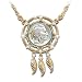 Noble Spirit Buffalo Nickel Dreamcatcher Necklace by The Bradford Exchange