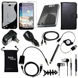 DigitalsOnDemand 14-Item Accessory Bundle for Samsung Galaxy Note 16GB (Fits both AT&T and International Versions)