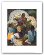 The Flower Vendor by Diego Rivera 8"x10" Art Print Poster