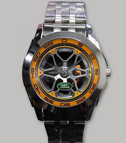 Custom Personality Rim Wheels Land Rover Wriswatch Silver Alloy Band